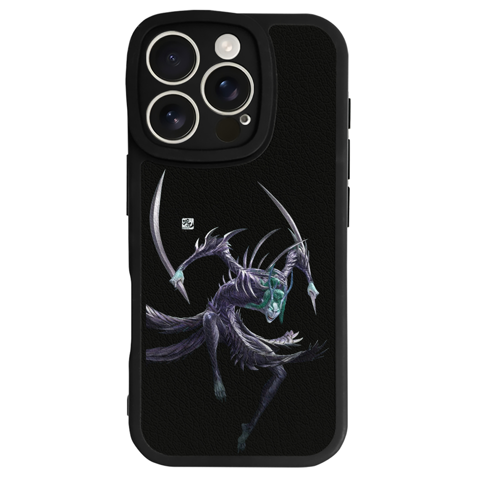 （画像用） Ne Zha 2 ナタ 魔童の大暴れ 【iPhone 16シリーズ対応】シリコンスマホケース（レザー調） 材質：シリコン